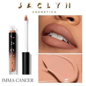Jaclyn Cosmetics POUTSPOKEN LIQUID LIPSTICK in IMMA CANCER new discontinued